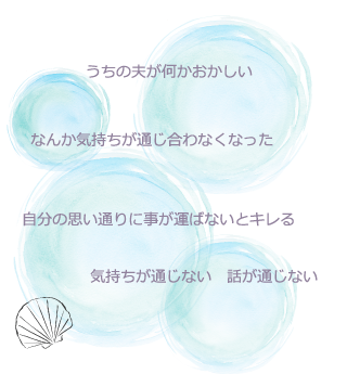 うちの夫がなんかおかしい　なんか気持ちが通じ合わなくなった　自分の思い通りに事が運ばないとキレる　気持ちが通じない。話が通じない。